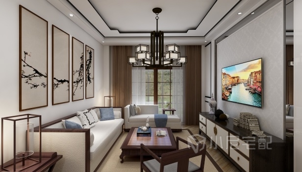 108㎡/三室两厅一卫/中式