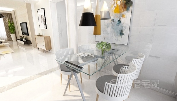 115㎡/三室一厅两卫/现代