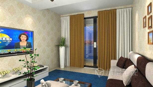 86㎡/两室一厅一卫/现代