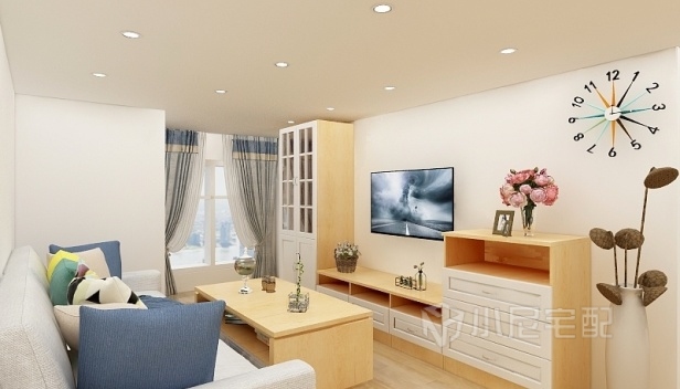 50㎡/一室一厅一卫/现代