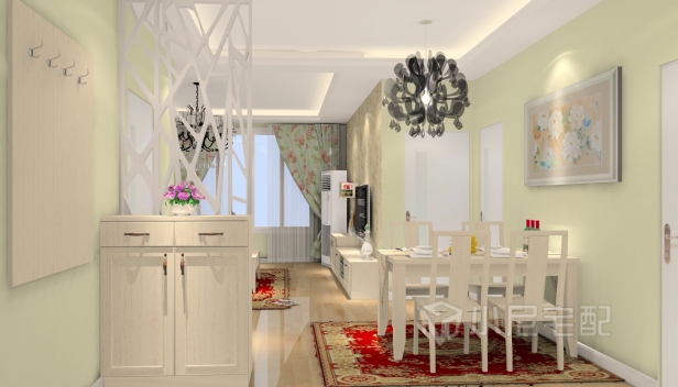 90㎡/两室两厅一卫/简约