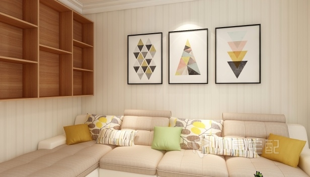 88㎡/两室两厅一卫/现代