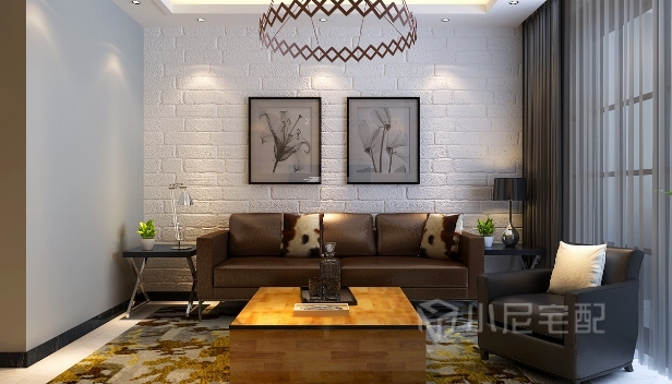 74㎡/两室两厅一卫/中式