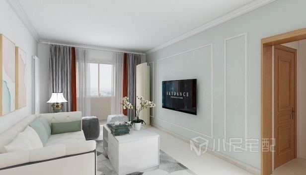 92㎡/三室一厅一卫/简约