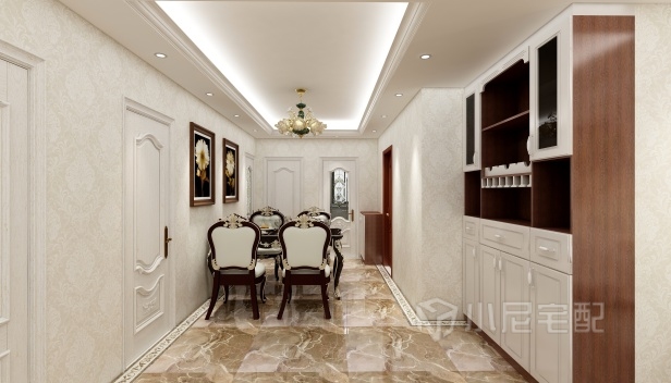 120㎡/三室两厅一卫/欧式