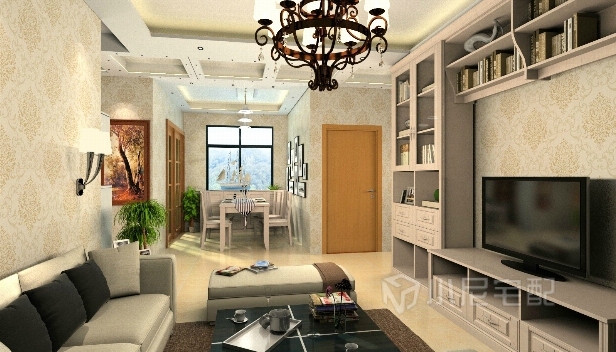 88㎡/两室两厅一卫/现代