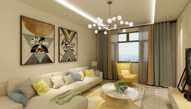 114㎡/三室两厅两卫/现代