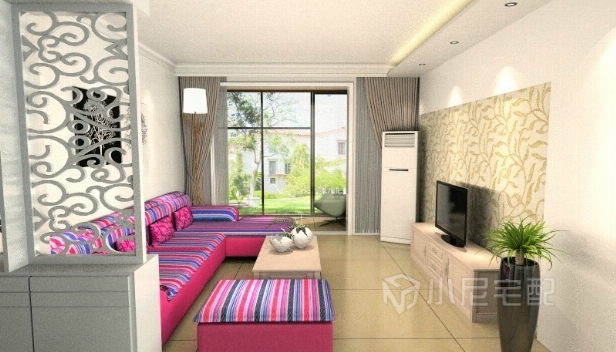 132㎡/三室两厅一卫/简约