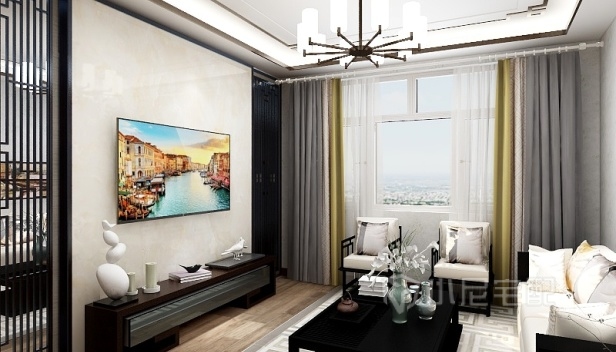 98㎡/两室一厅一卫/中式