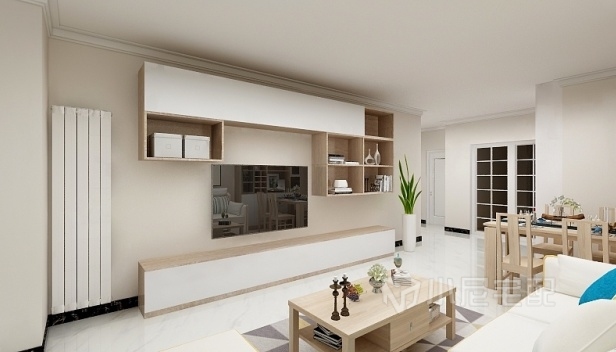 86㎡/两室一厅一卫/简约