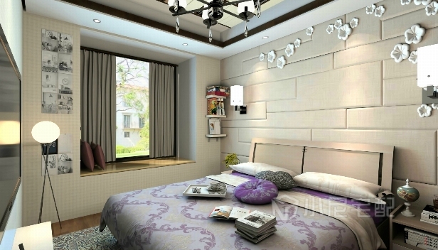 88.55㎡/两室两厅一卫/新古典