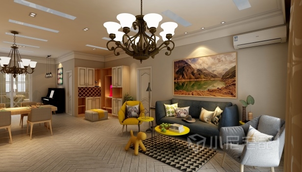 89㎡/两室一厅一卫/现代