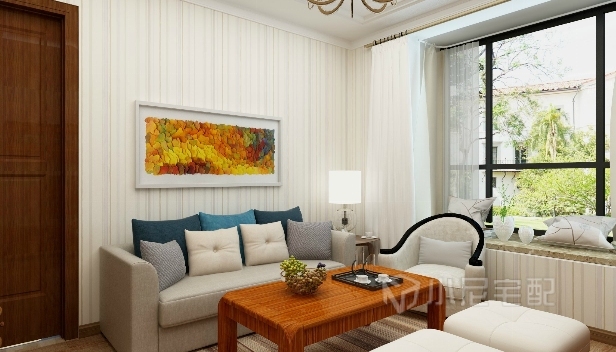 90㎡/两室两厅一卫/新古典