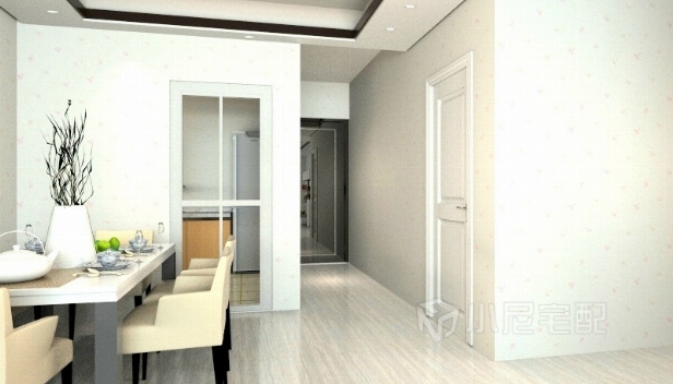 120㎡/两室两厅一卫/现代