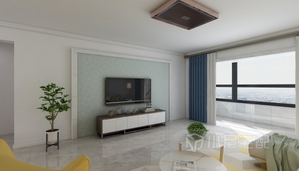 98㎡/两室一厅一卫/现代