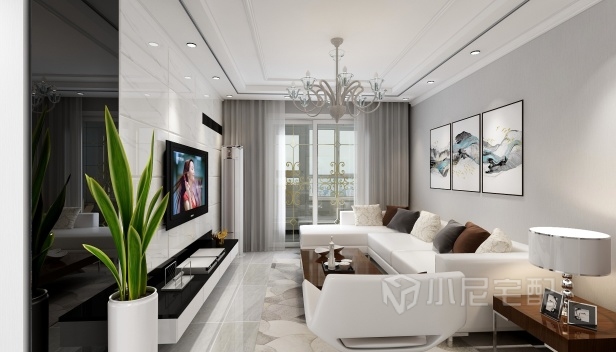 70㎡/两室一厅一卫/混搭