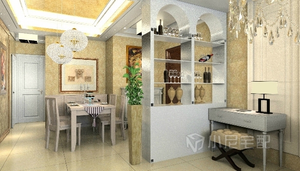 135㎡/三室两厅两卫/欧式