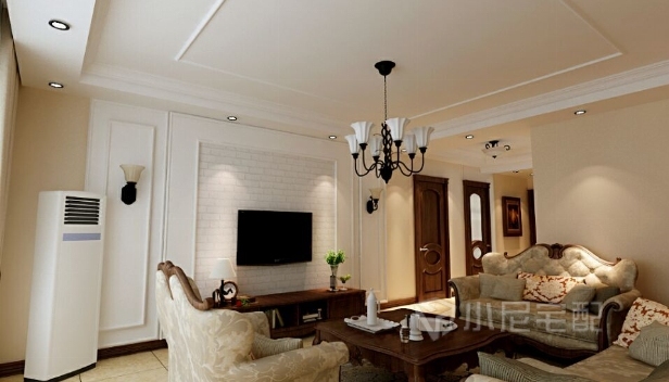 138㎡/三室两厅两卫/美式