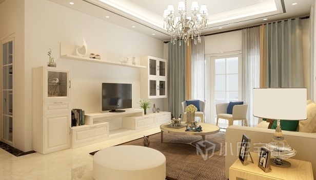 122㎡/两室两厅一卫/简约