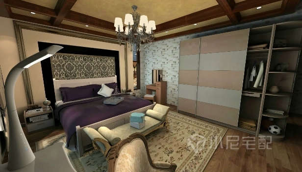 142.33㎡/四室一厅两卫/欧式