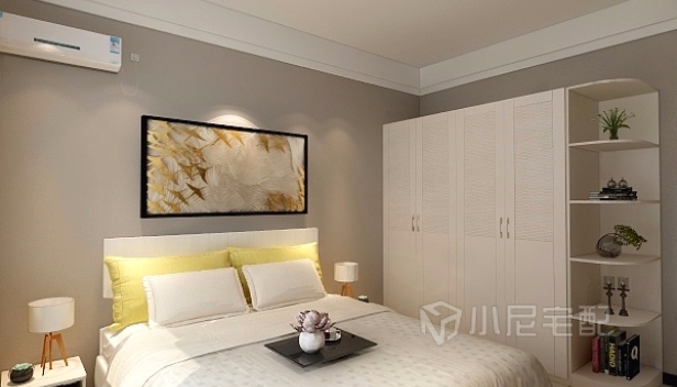 91.02㎡/两室两厅两卫/现代