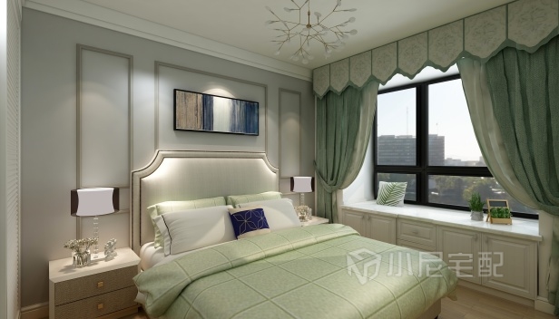 130㎡/三室两厅两卫/美式