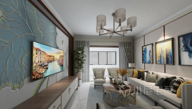 83㎡/三室两厅一卫/中式