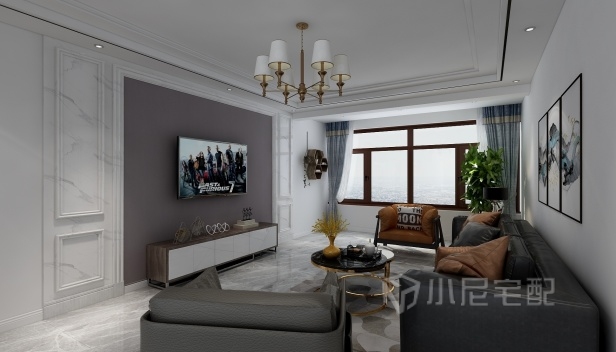 85.12㎡/三室一厅一卫/现代