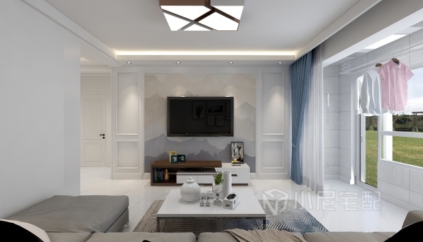 96㎡/两室一厅一卫/现代