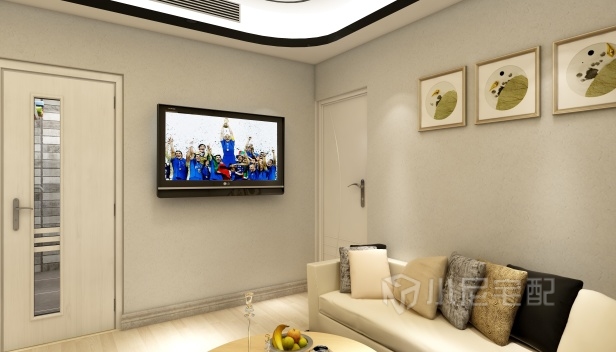 55㎡/两室一厅一卫/现代