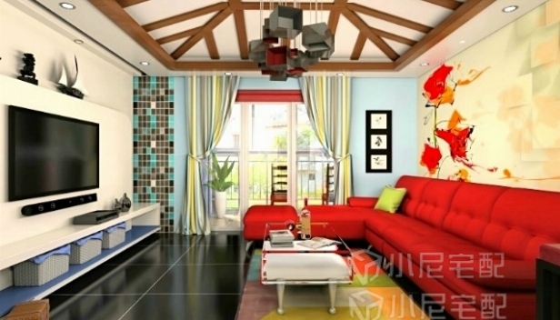 110㎡/三室一厅一卫/混搭