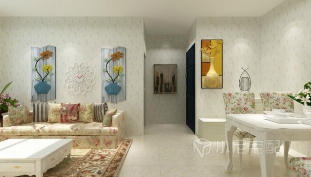 90㎡/两室两厅一卫/欧式