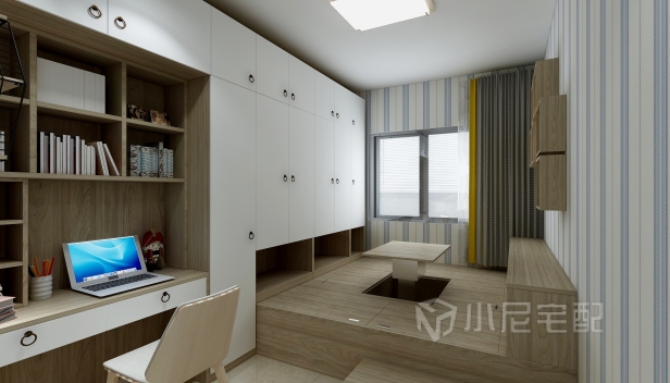 116㎡/三室一厅一卫/现代