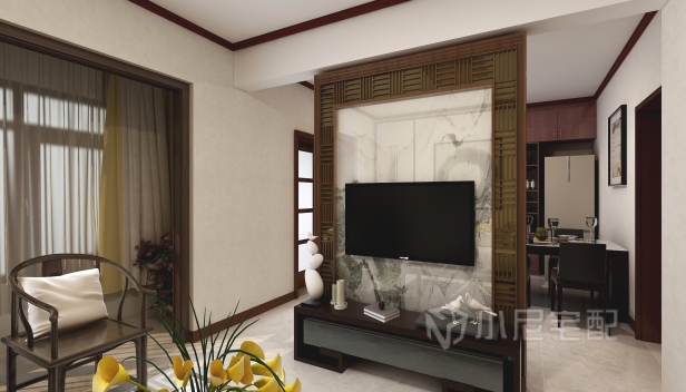 96㎡/两室两厅一卫/中式