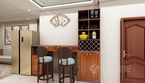 120㎡/两室一厅一卫/中式