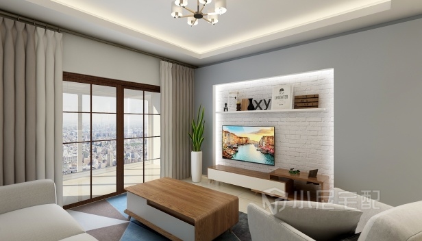 97.67㎡/两室两厅一卫/混搭