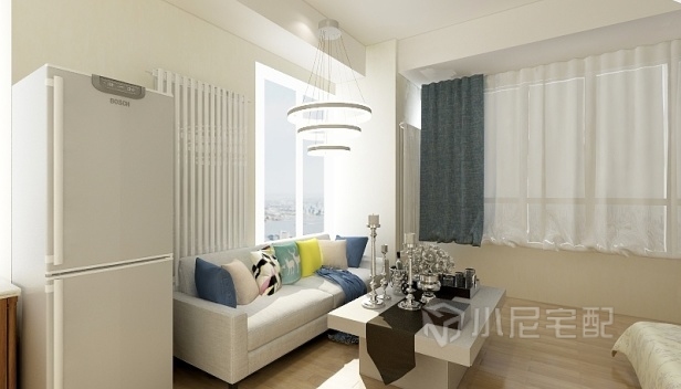 42㎡/一室一厅一卫/欧式