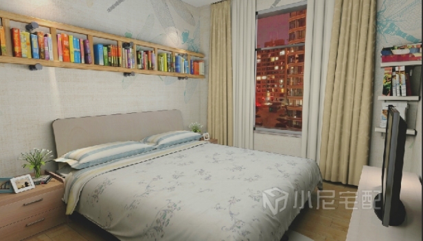 87㎡/两室两厅一卫/现代