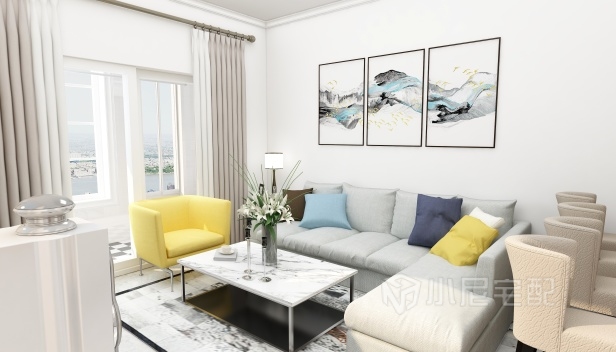 86㎡/三室一厅一卫/现代