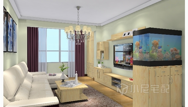 89㎡/两室两厅一卫/简约