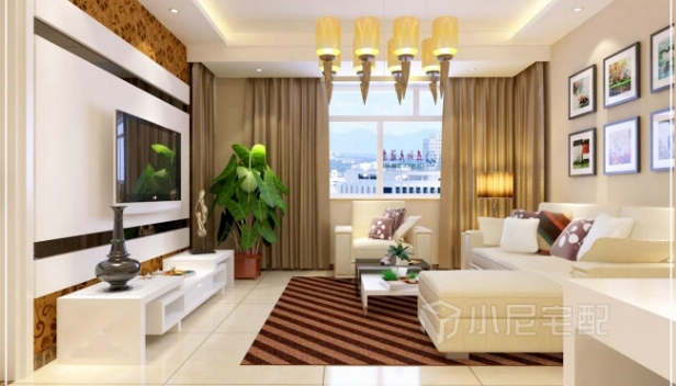 120㎡/三室两厅两卫/现代