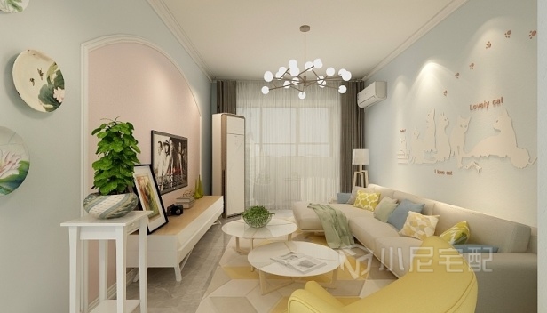 81㎡/两室两厅一卫/现代