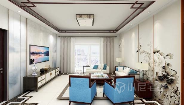 142㎡/三室两厅两卫/新古典