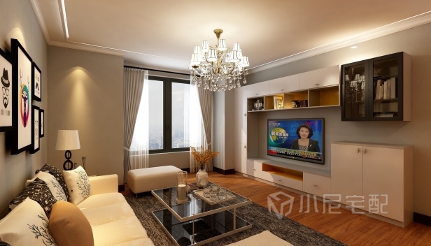 89.25㎡/两室一厅一卫/现代