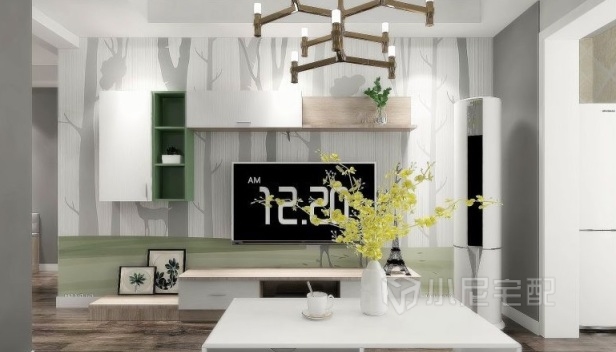 80㎡/两室一厅一卫/简约