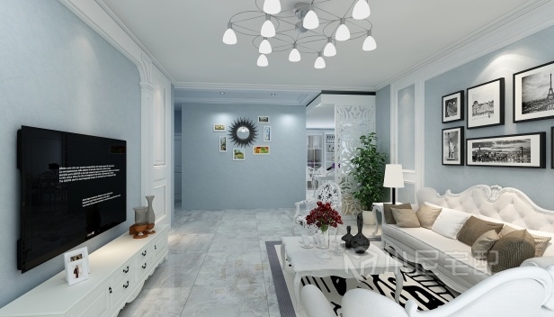 150㎡/三室两厅两卫/美式