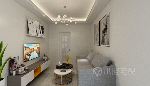 85㎡/两室一厅一卫/现代