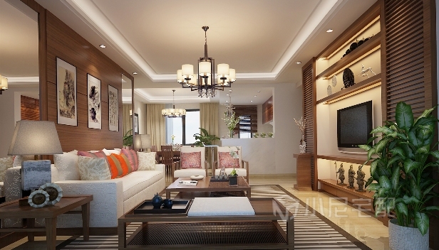 120㎡/两室两厅一卫/新古典