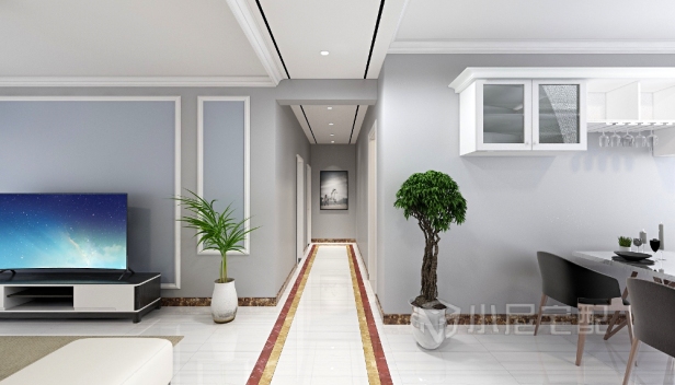 120㎡/三室两厅一卫/现代