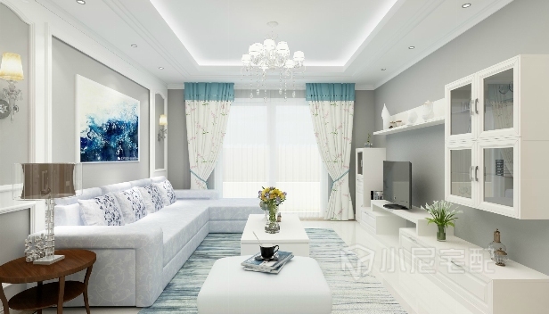 130㎡/三室一厅一卫/简约